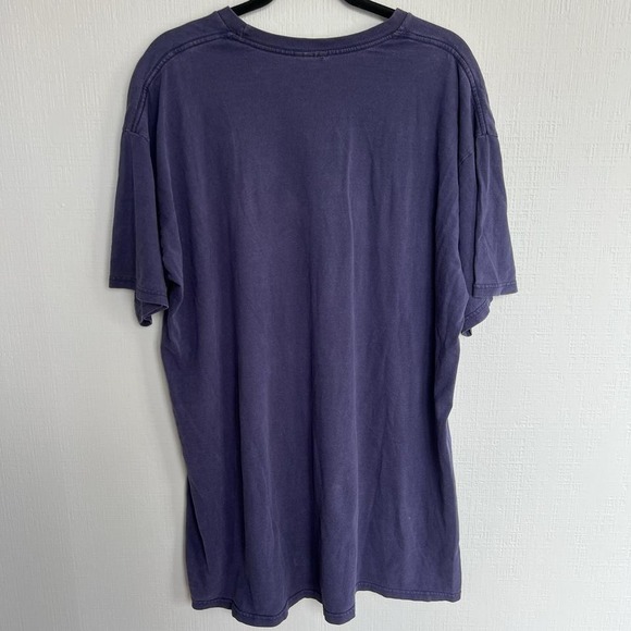 Disney Winnie the Pooh and Piglet Night Gown Navy Blue Womens XL - Picture 5 of 6